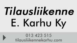 Tilausliikenne E. Karhu Ky logo